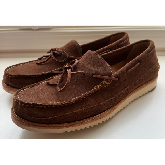 Other - Cole Haan Men's Pinch Rugged Camp Moccasin Loafers - Brown Suede Size 13M NEW